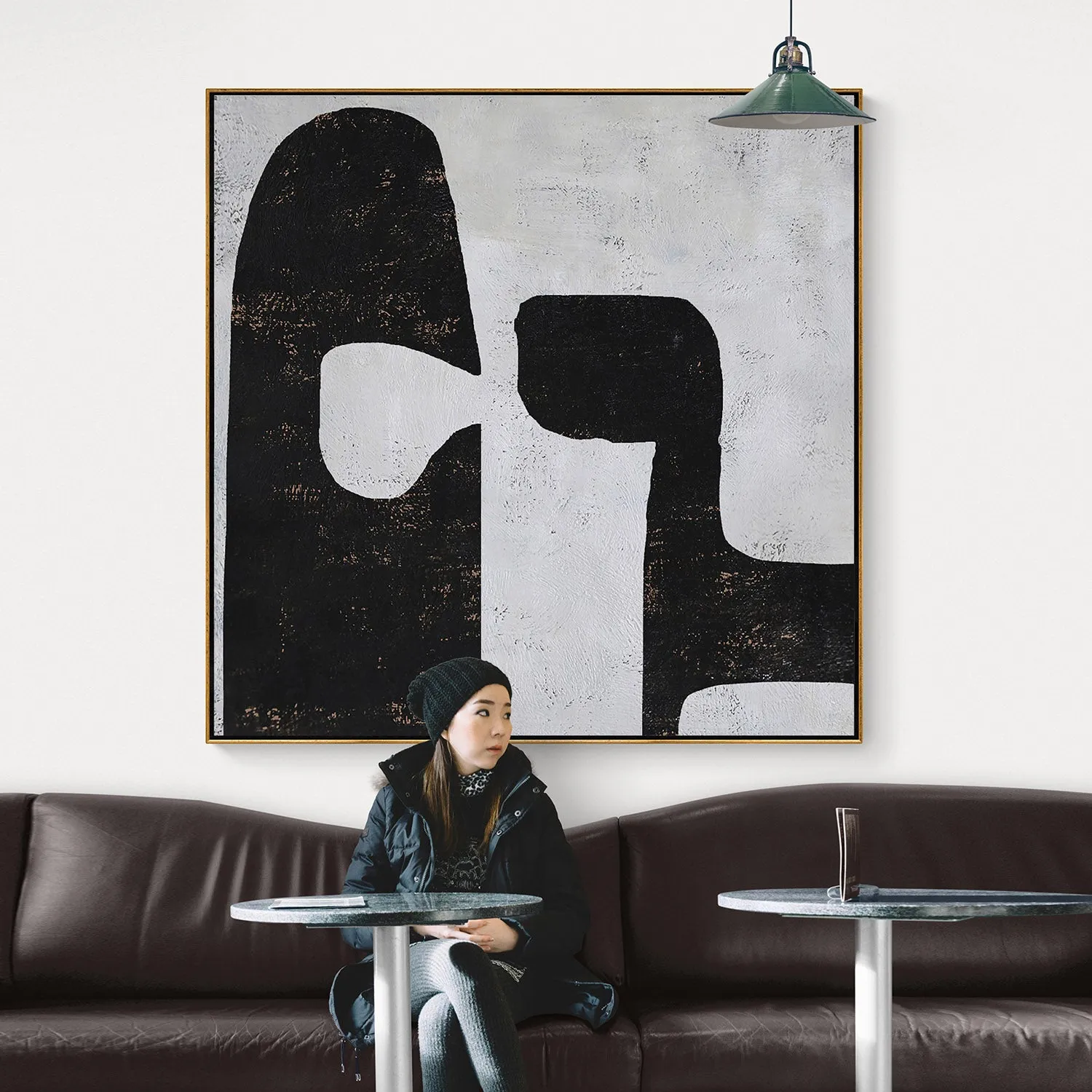 Minimalist Minimalist Abstract Painting H197S