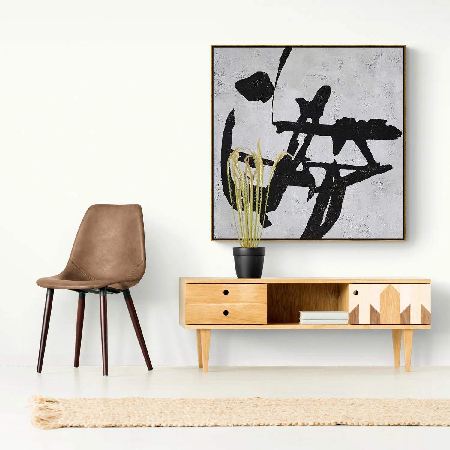 Minimalist Minimalist Abstract Painting H199S