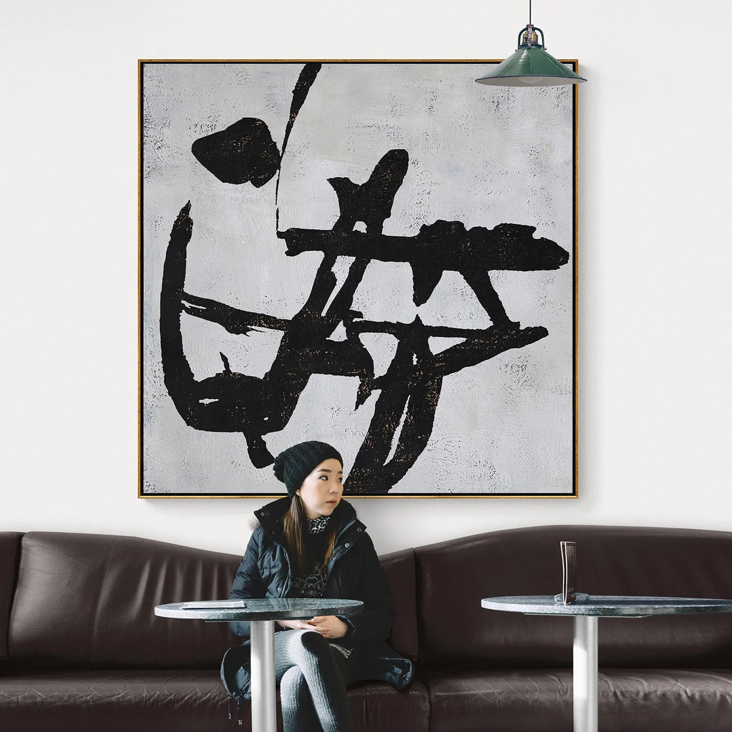 Minimalist Minimalist Abstract Painting H199S
