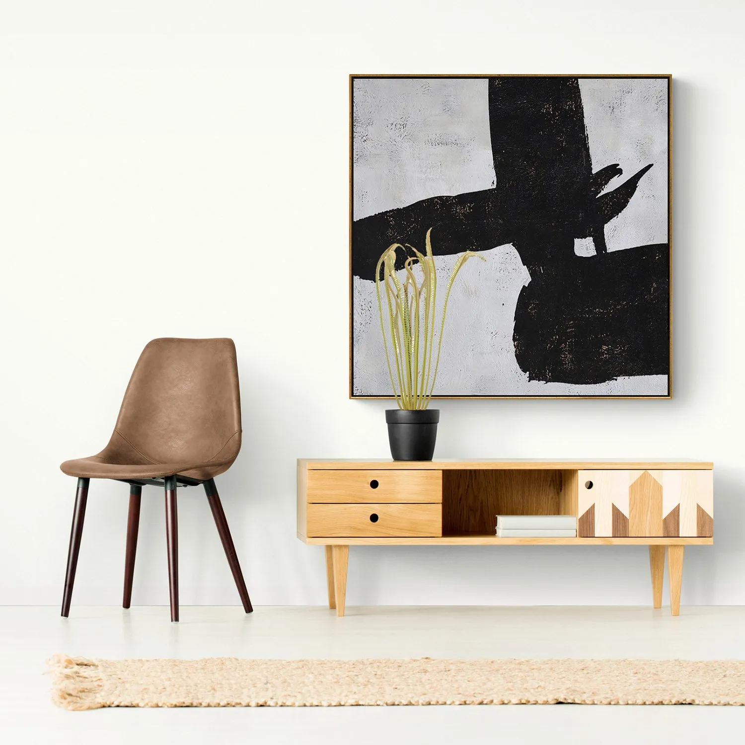 Minimalist Minimalist Abstract Painting H80S