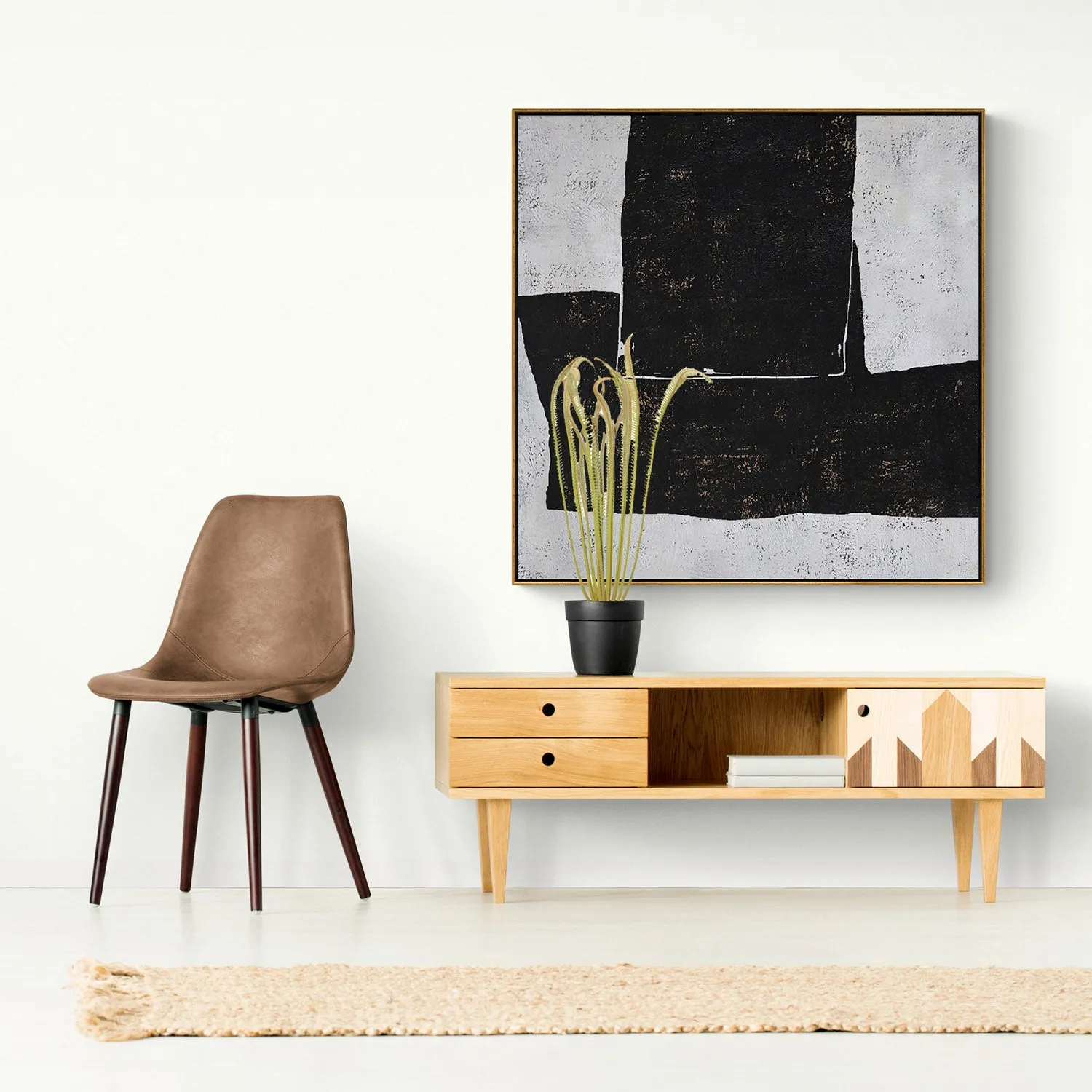 Minimalist Minimalist Abstract Painting H85S