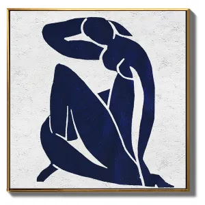 Minimalist Nude Girl Art NV272A