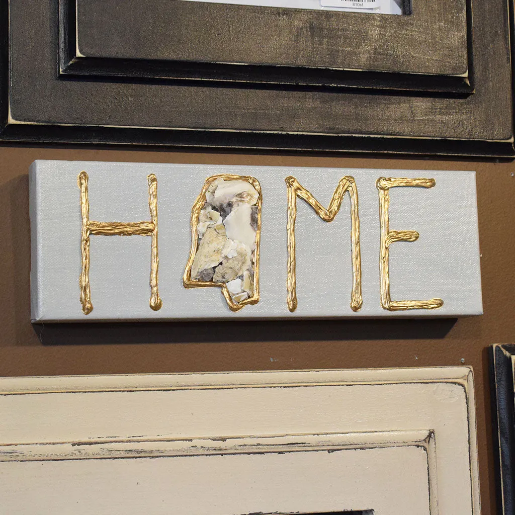 Mississippi Home Oyster Canvas