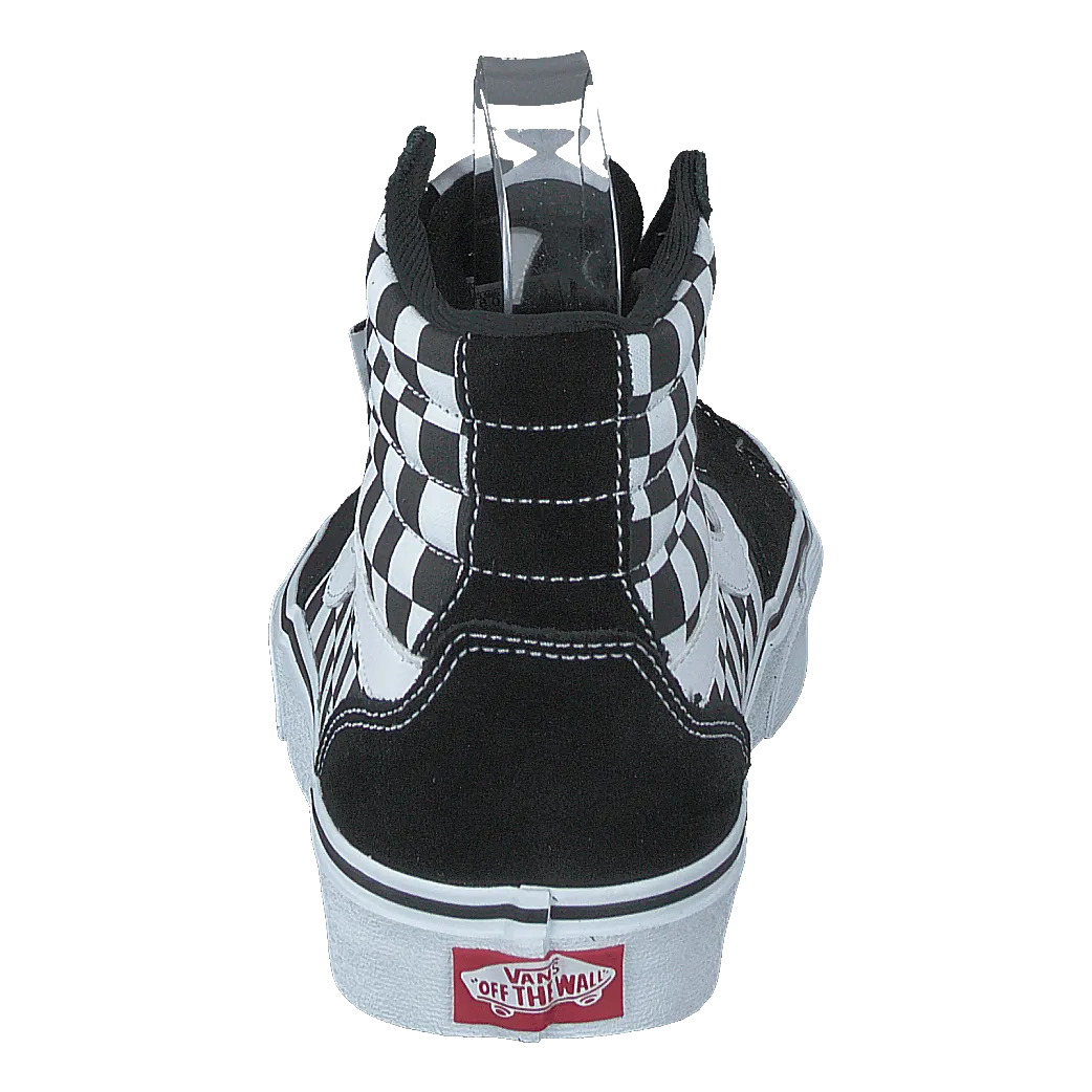 Mn Filmore Hi (checkerboard) Black/white