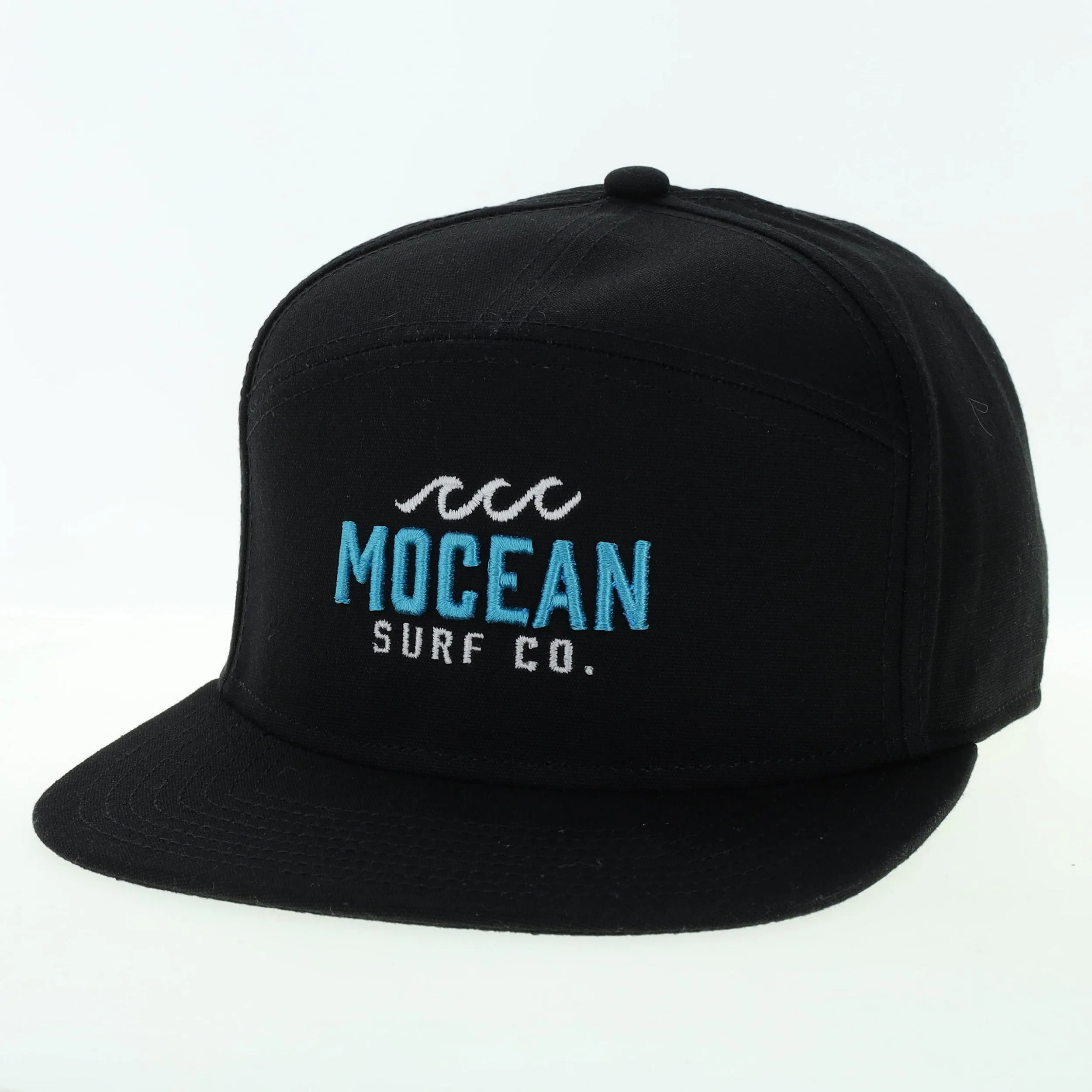 MOCEAN Hopback 7-Panel Flat Brim Hat