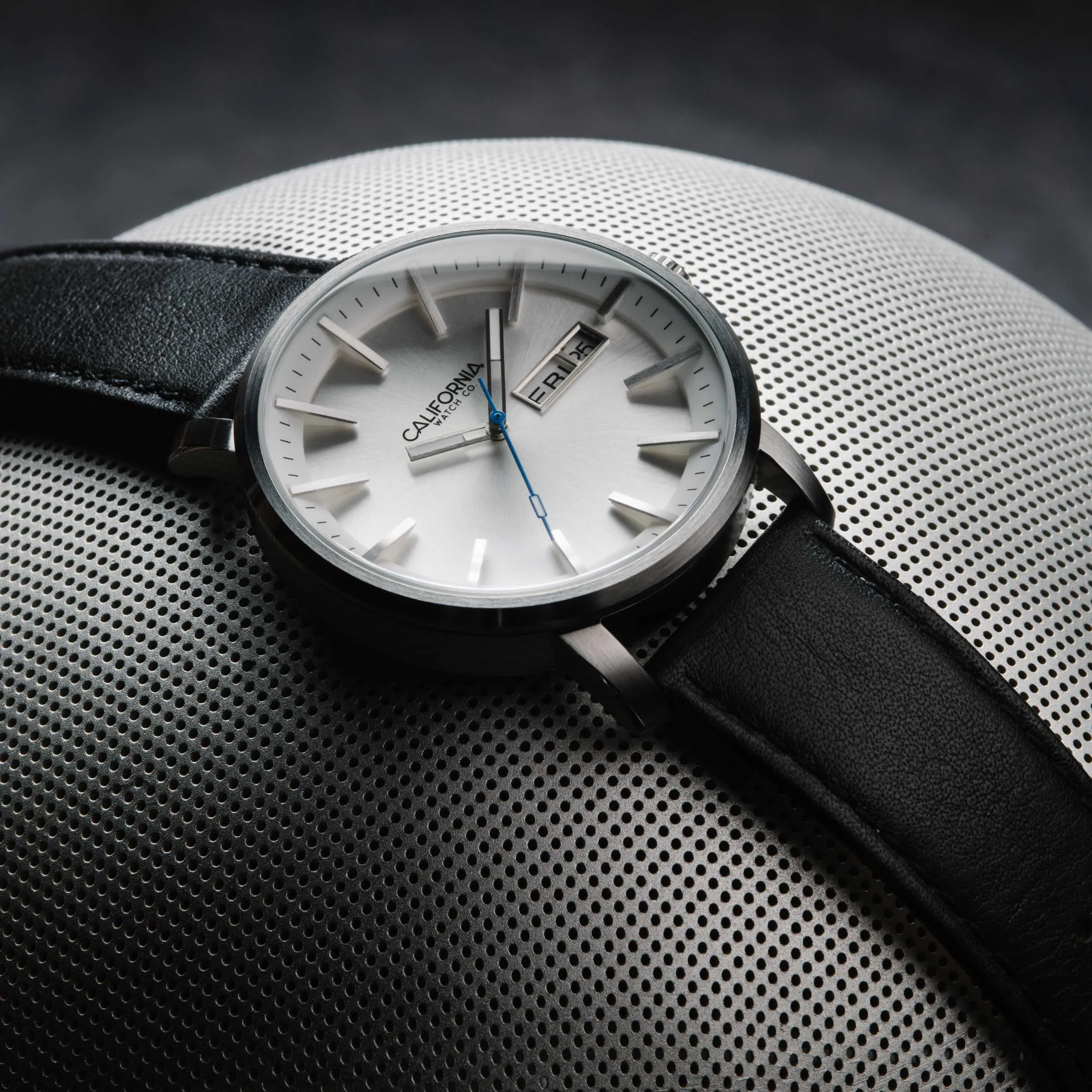 Mojave Leather Black Silver
