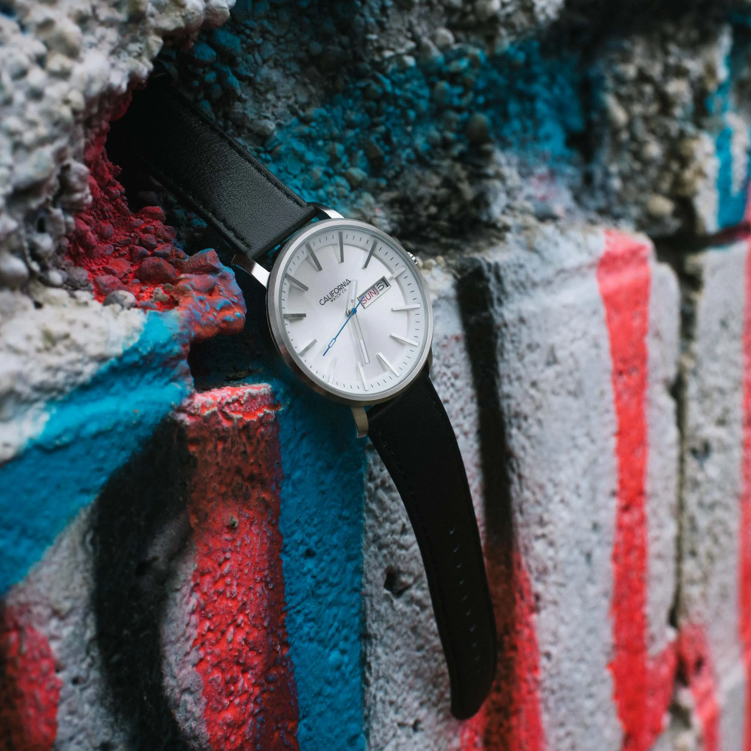 Mojave Leather Black Silver