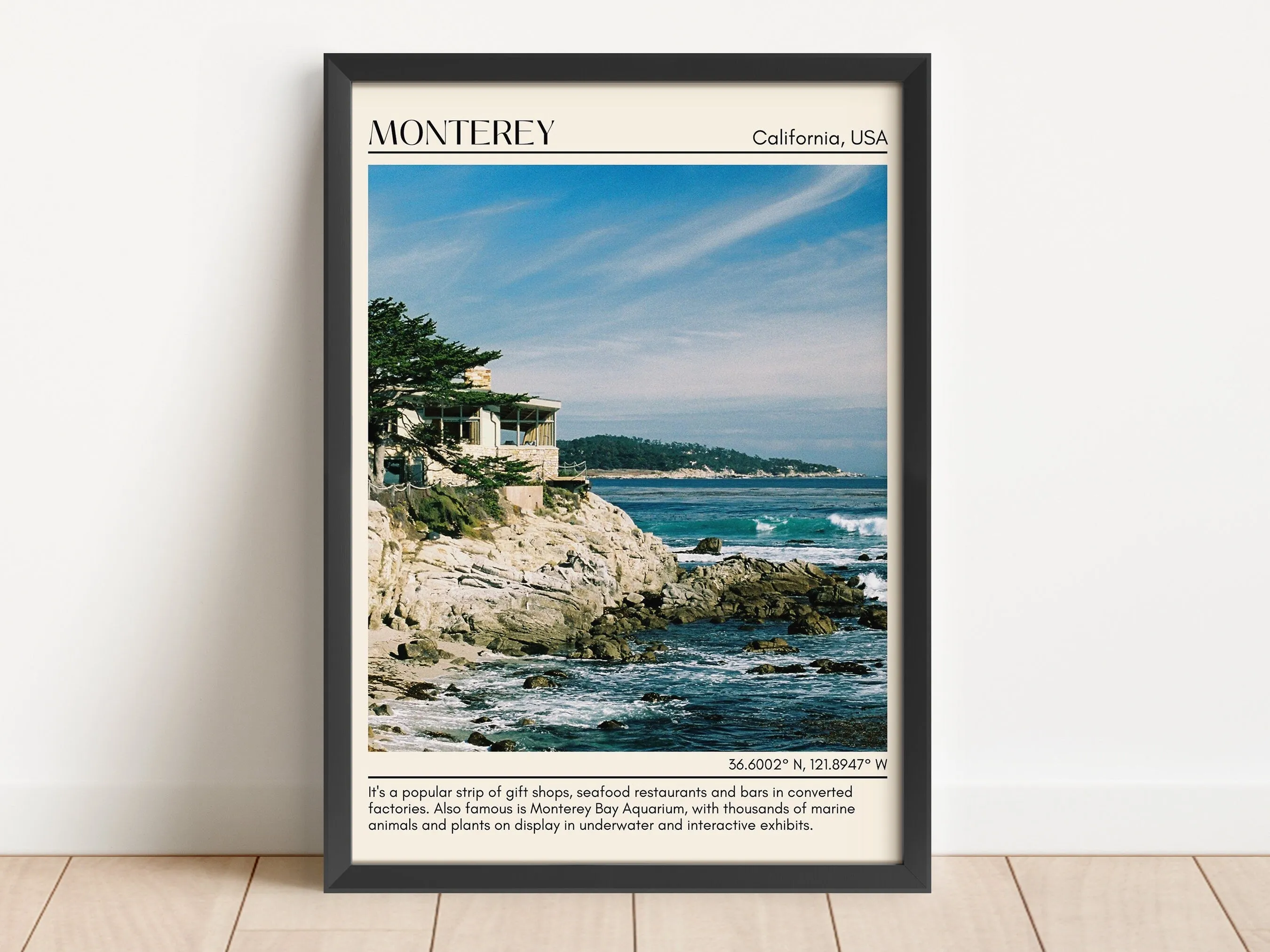 Monterey Wall Art Canvas, USA