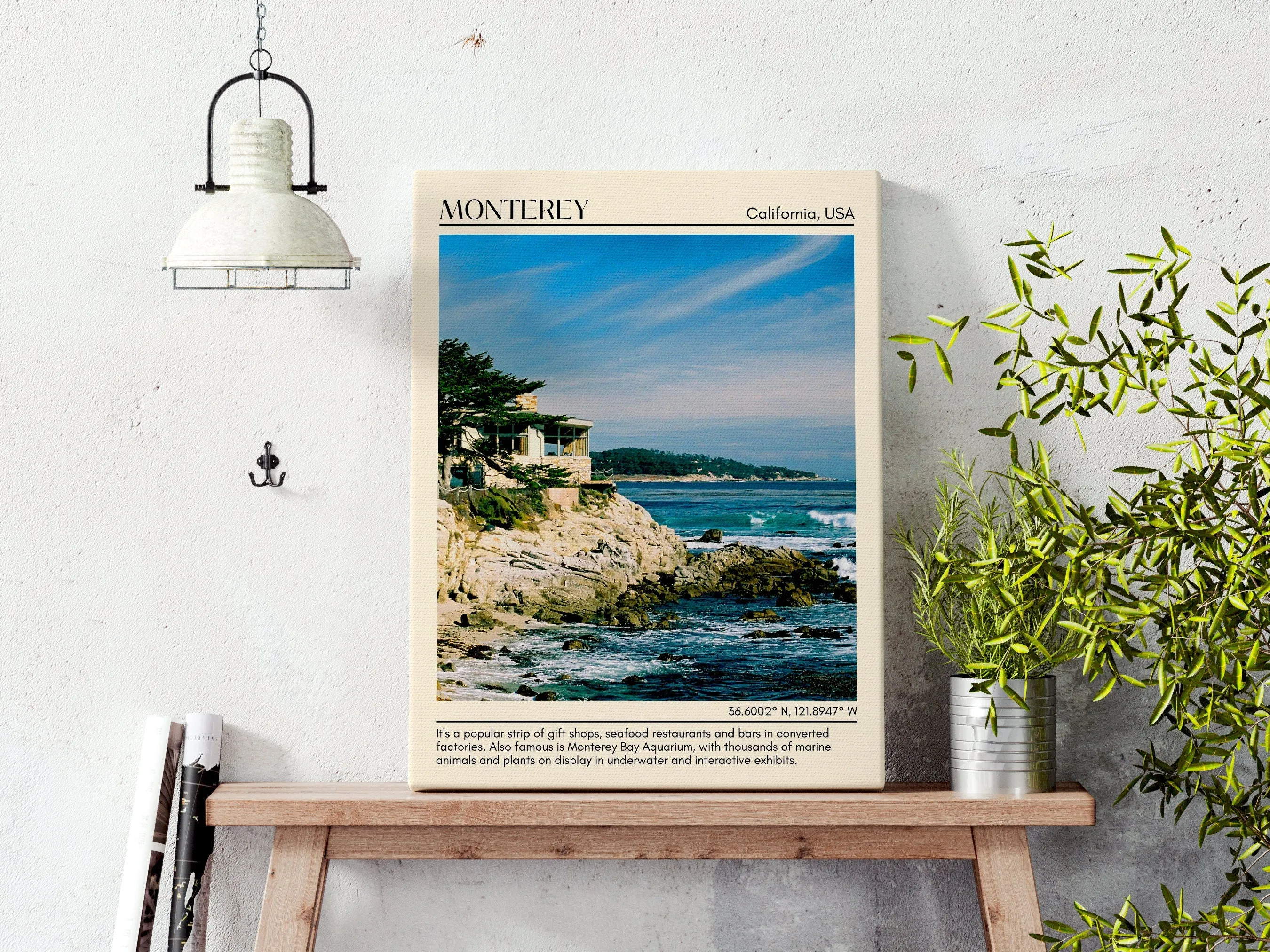 Monterey Wall Art Canvas, USA