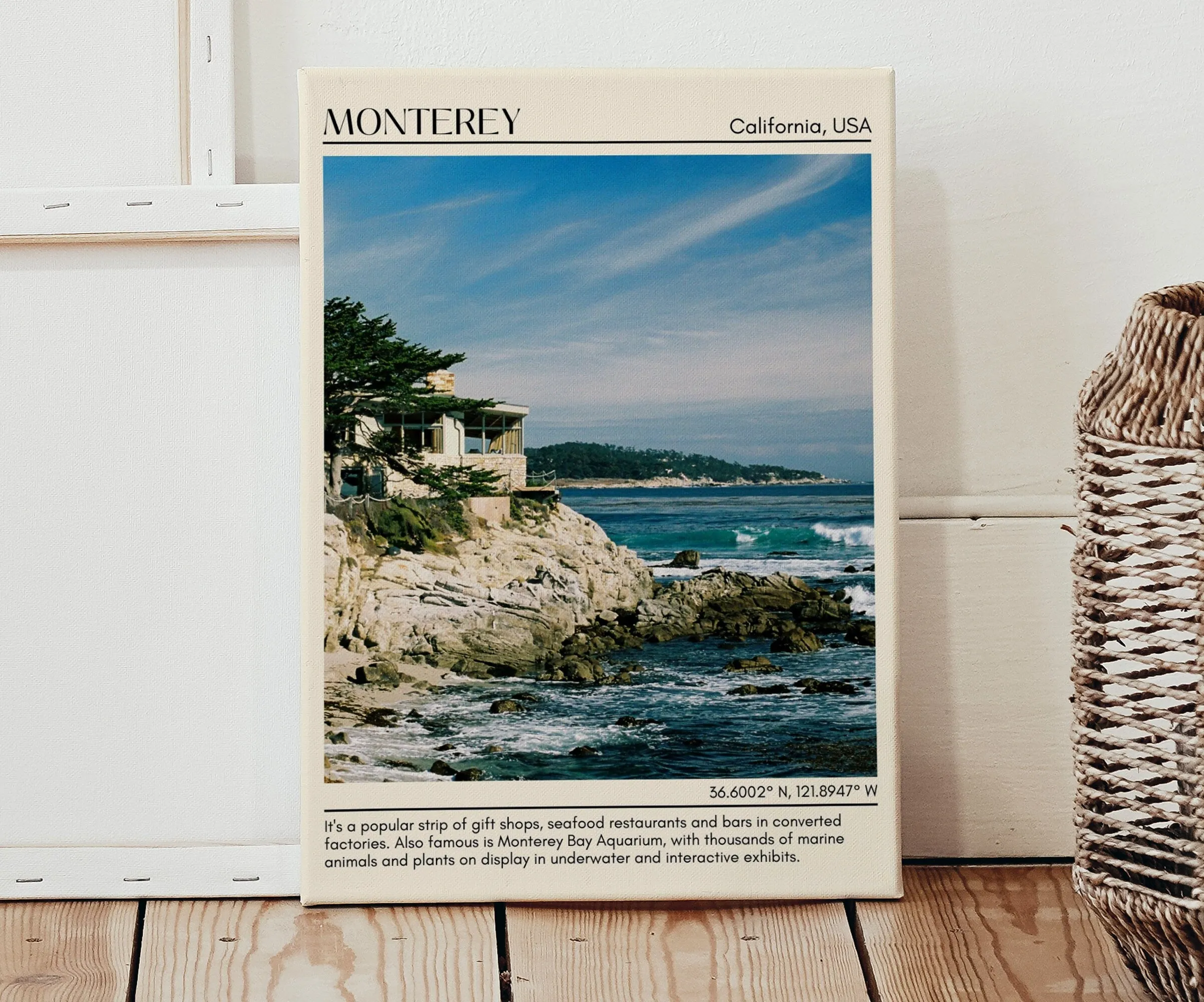 Monterey Wall Art Canvas, USA
