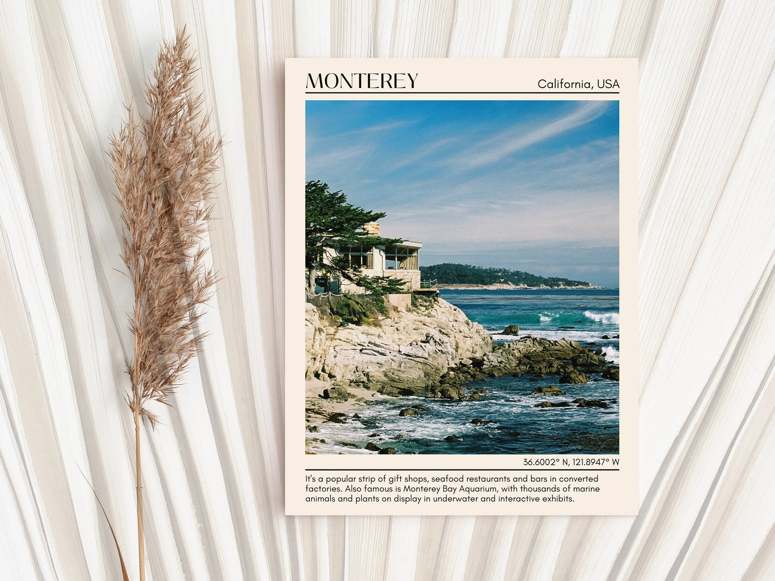 Monterey Wall Art Canvas, USA