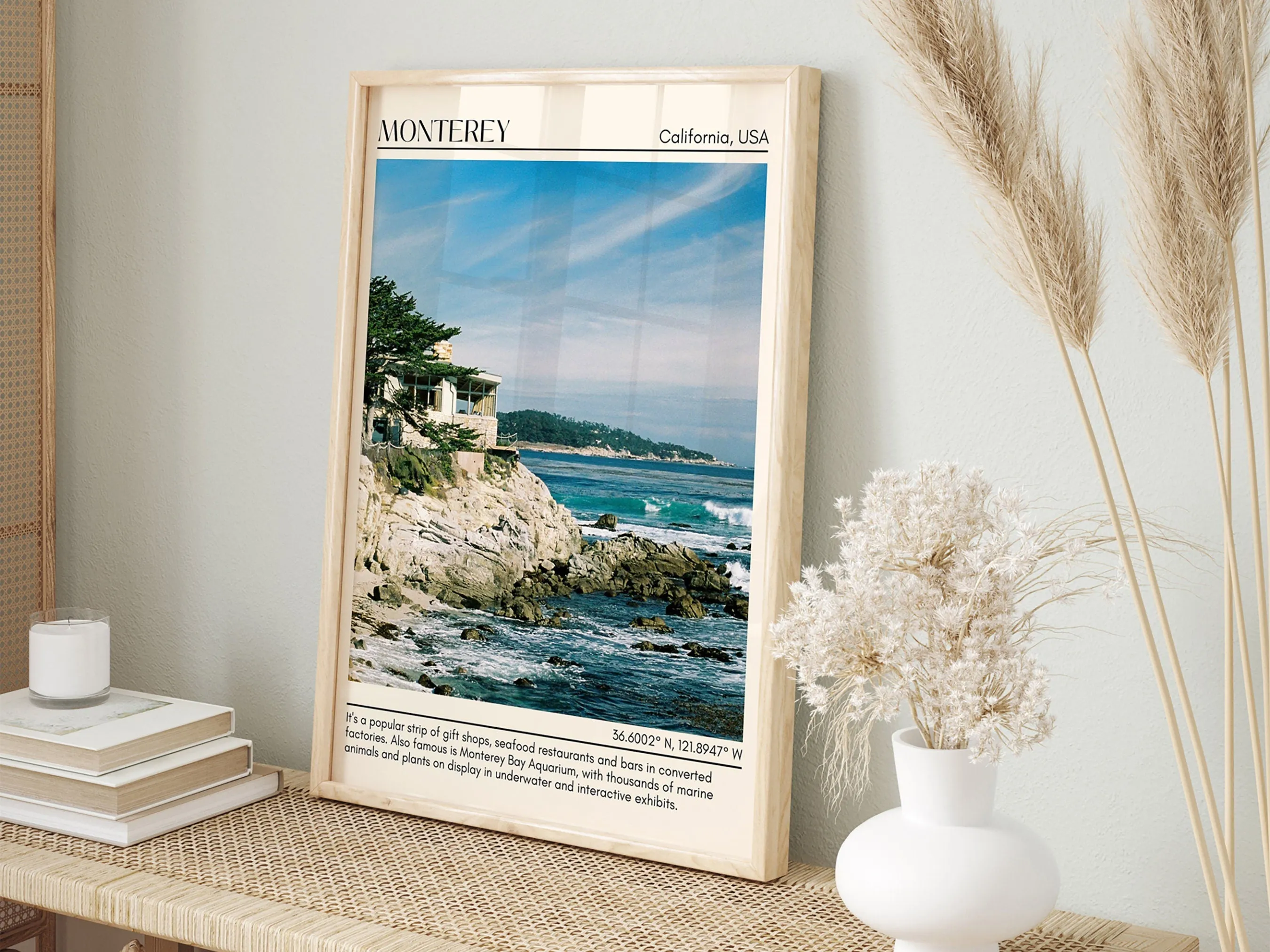 Monterey Wall Art Canvas, USA