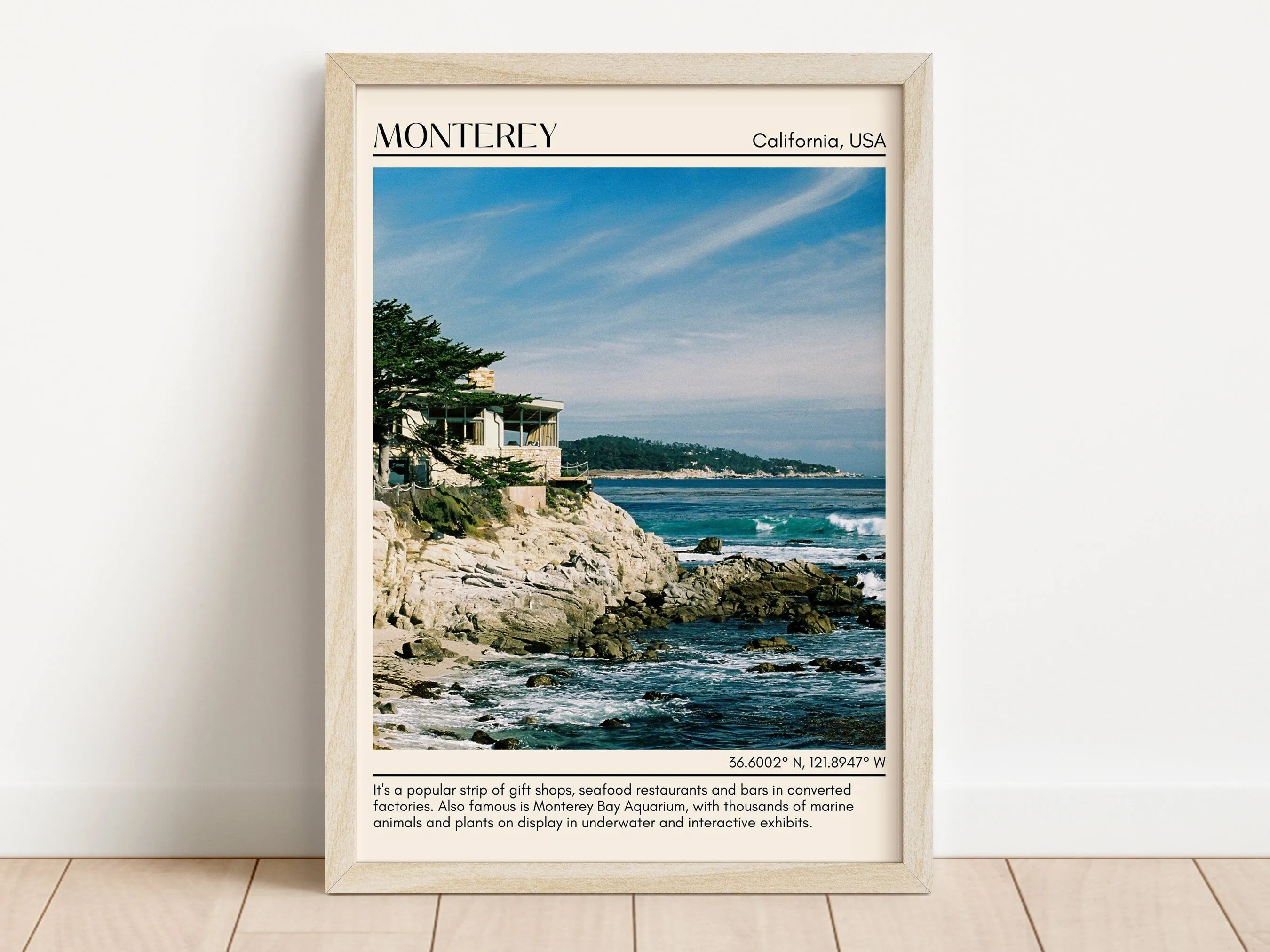 Monterey Wall Art Canvas, USA