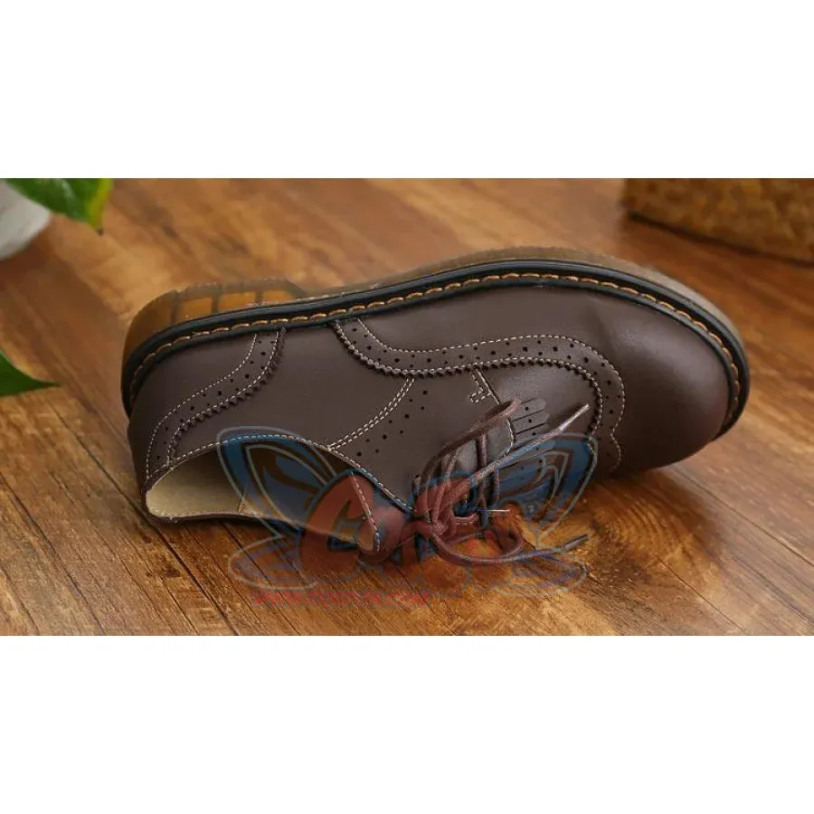 Mori Girl Retro Oxford Martin Round Shoes J40545