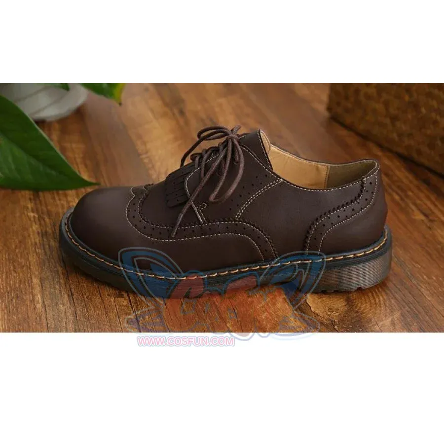 Mori Girl Retro Oxford Martin Round Shoes J40545