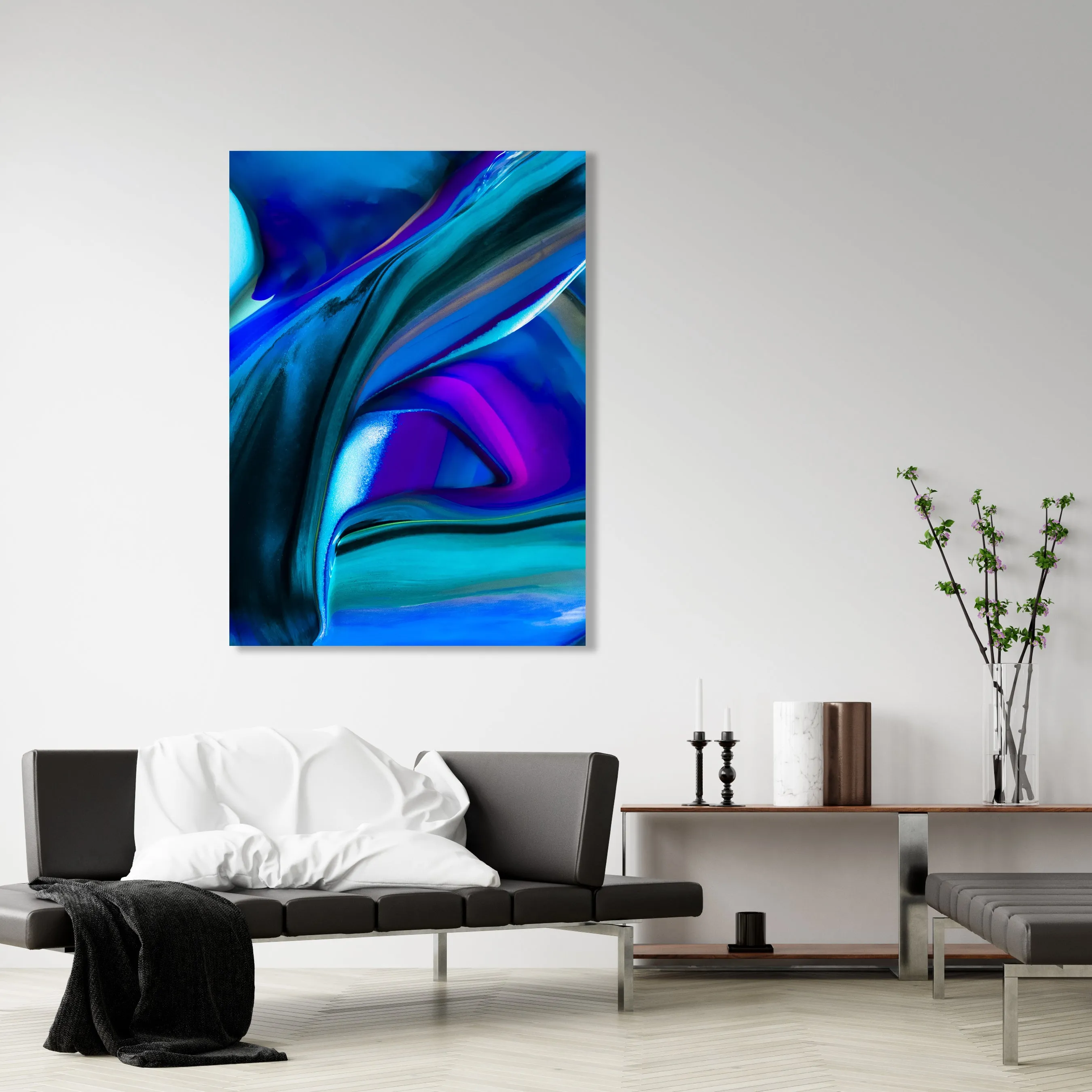 Movement in Blue 9117 by Addison Jones