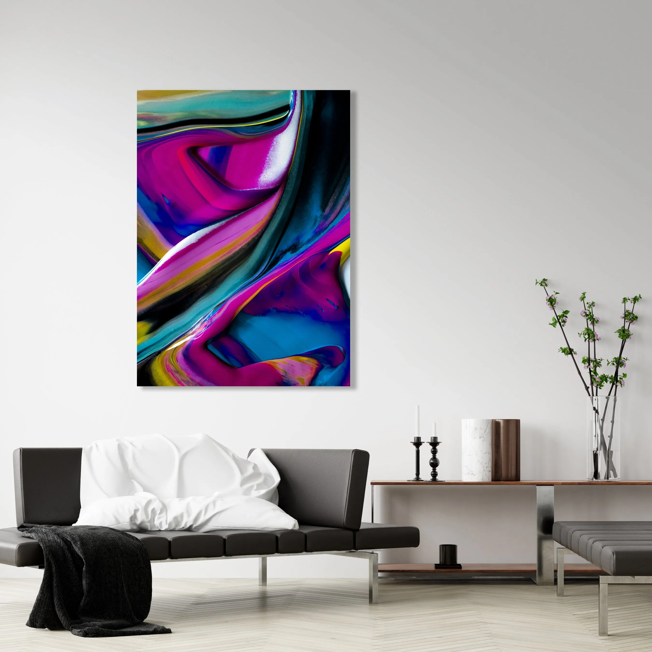 Movement in Purple 9116 by Addison Jones