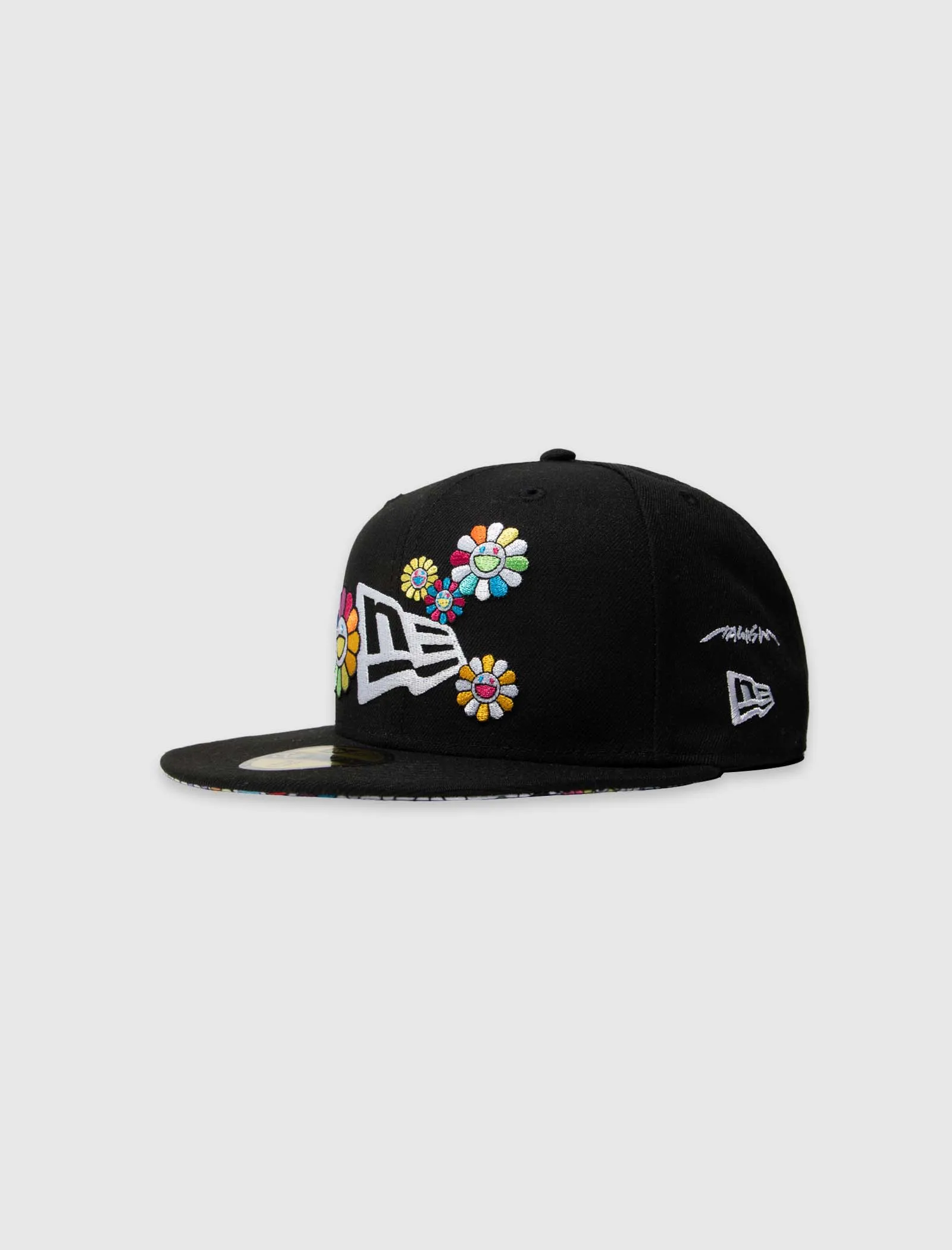 MURAKAMI MULTI FLOWER LOGO FITTED CAP