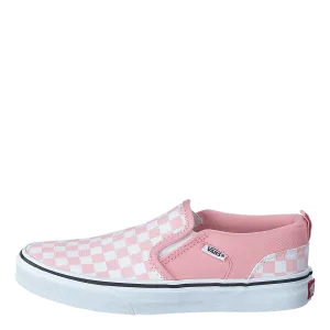 My Asher (checkerboard) Powder Pink/whi