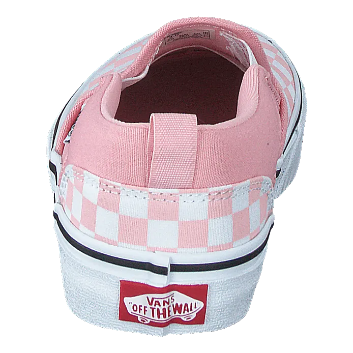 My Asher (checkerboard) Powder Pink/whi