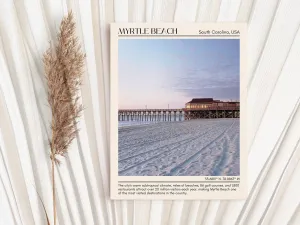 Myrtle Beach Wall Canvas, USA