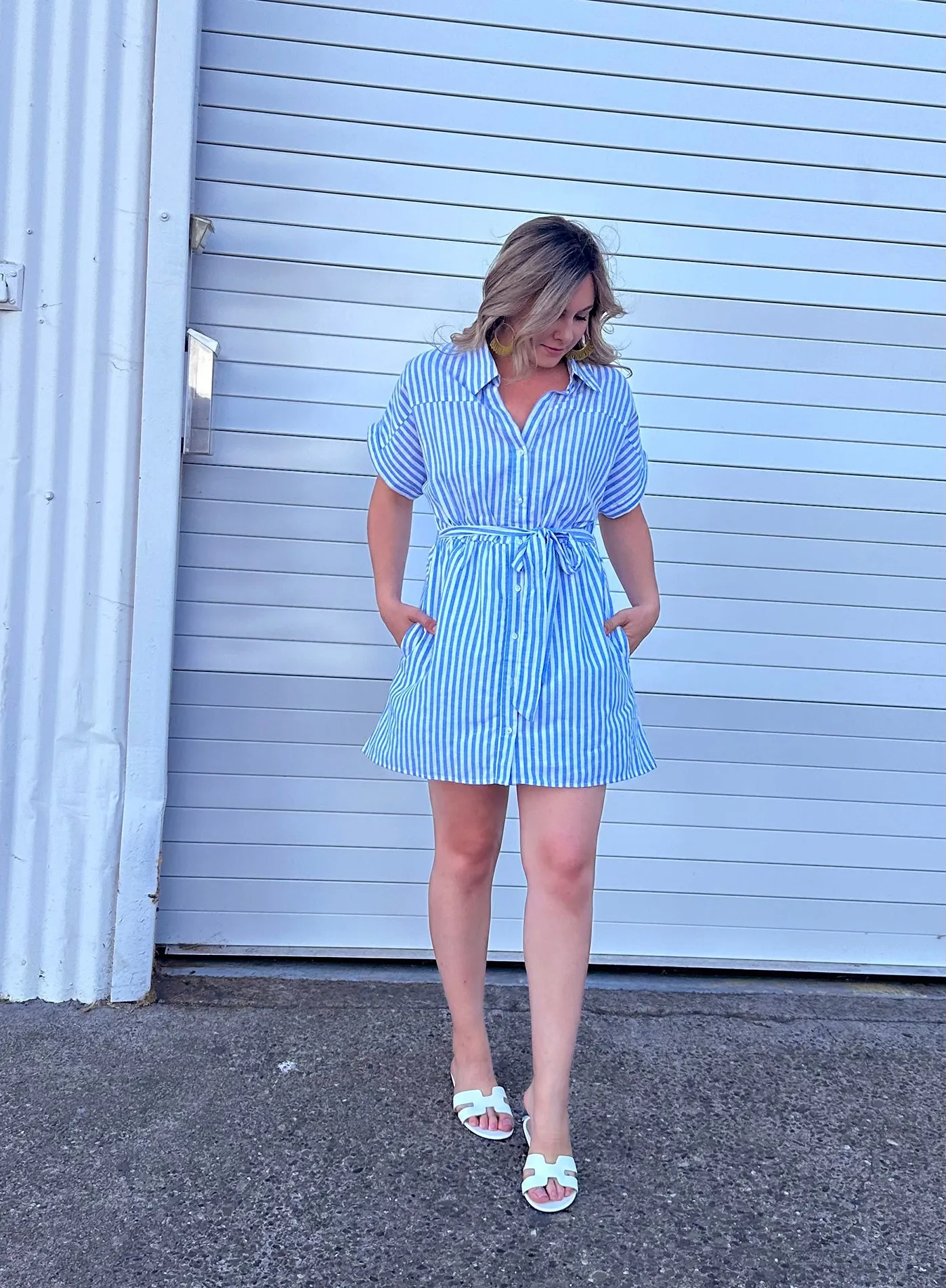 Naomi Mini Shirt Dress