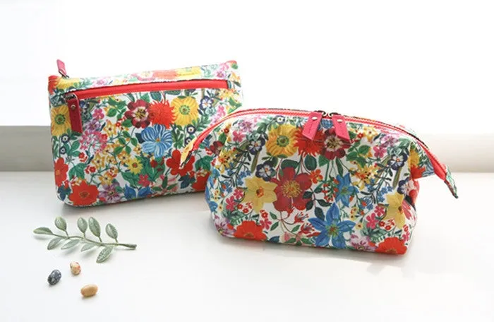 Nathalie Lete Flat Pouch - Flowers