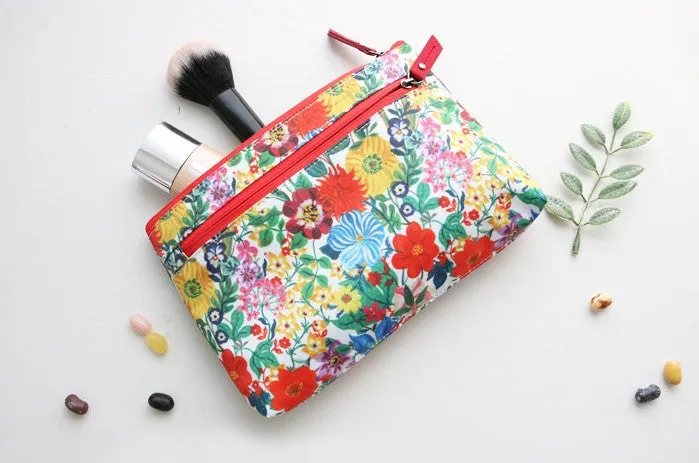 Nathalie Lete Flat Pouch - Flowers