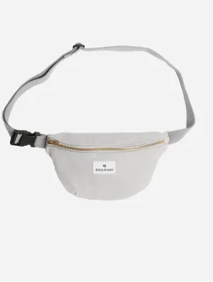 Natural Cotton Canvas Bum Bag | Dust Grey