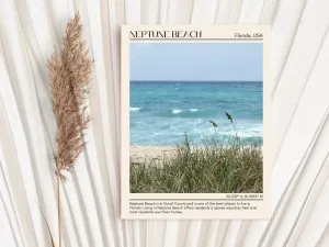 Neptune Beach Wall Canvas, USA