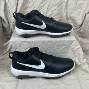 Nike Roshe G Tour‎ (W) Golf Shoes Mens 8.5 Black White Soft Spikes AR5579-001