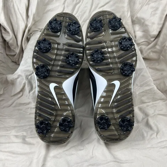 Nike Roshe G Tour‎ (W) Golf Shoes Mens 8.5 Black White Soft Spikes AR5579-001