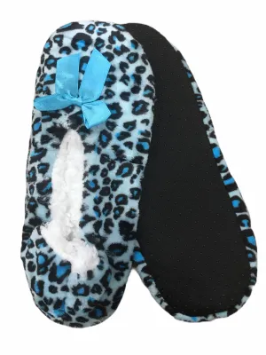 Non Slip Winter Slippers - Aqua*