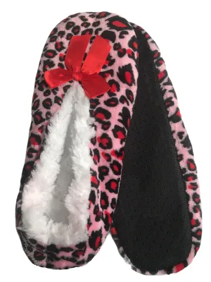 Non Slip Winter Slippers - Red
