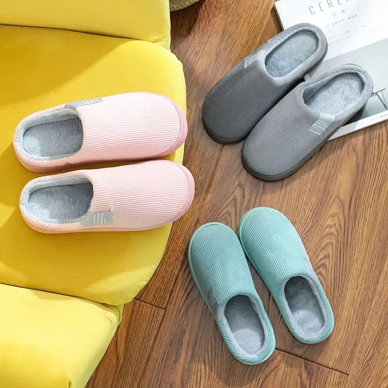 Non-Slip Winter Soft Slippers for Men