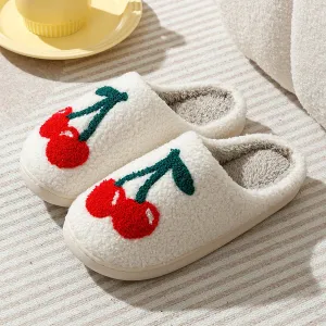 Nyla Cherry Slippers