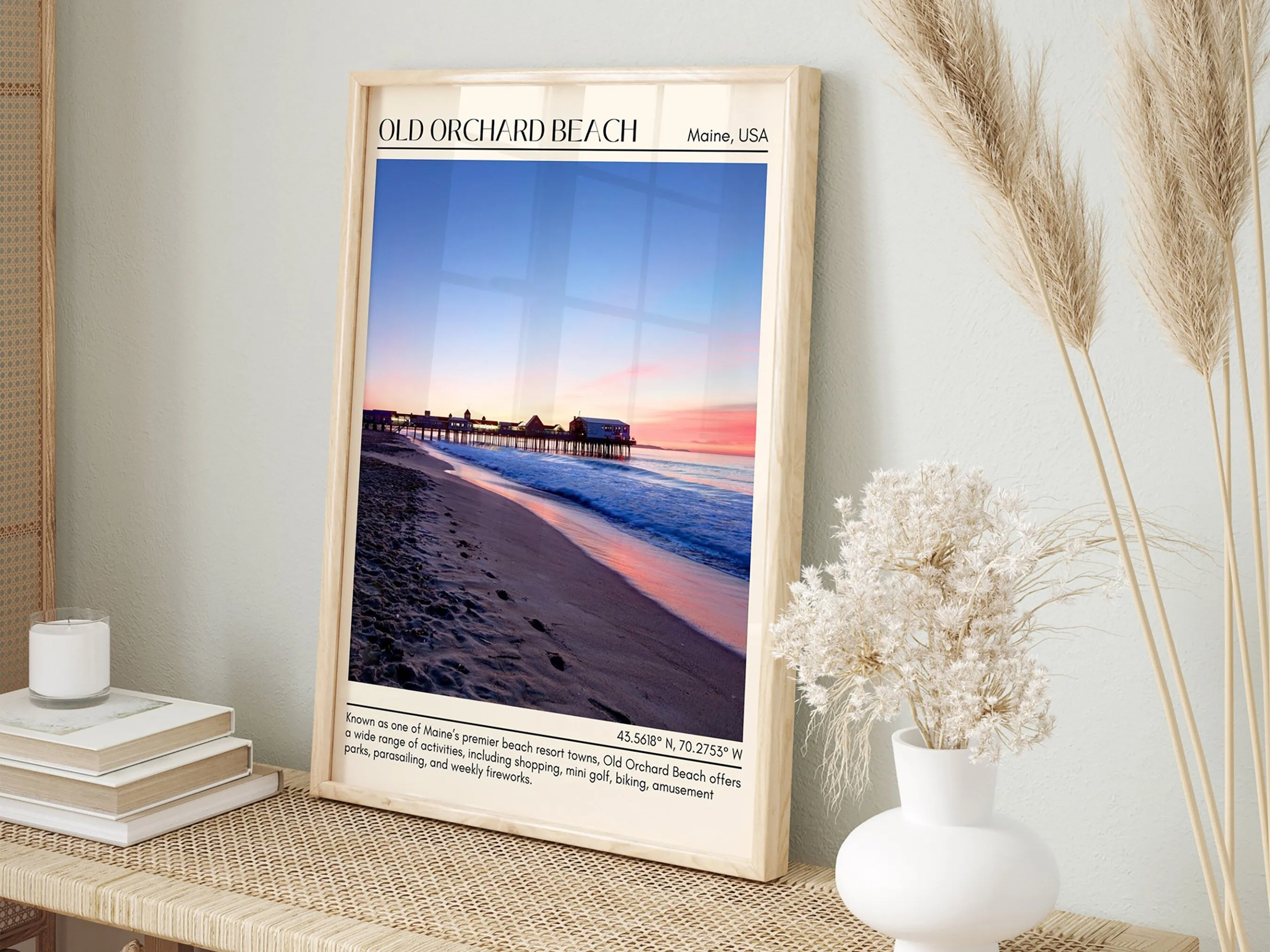 Old Orchard Beach Wall Canvas, USA