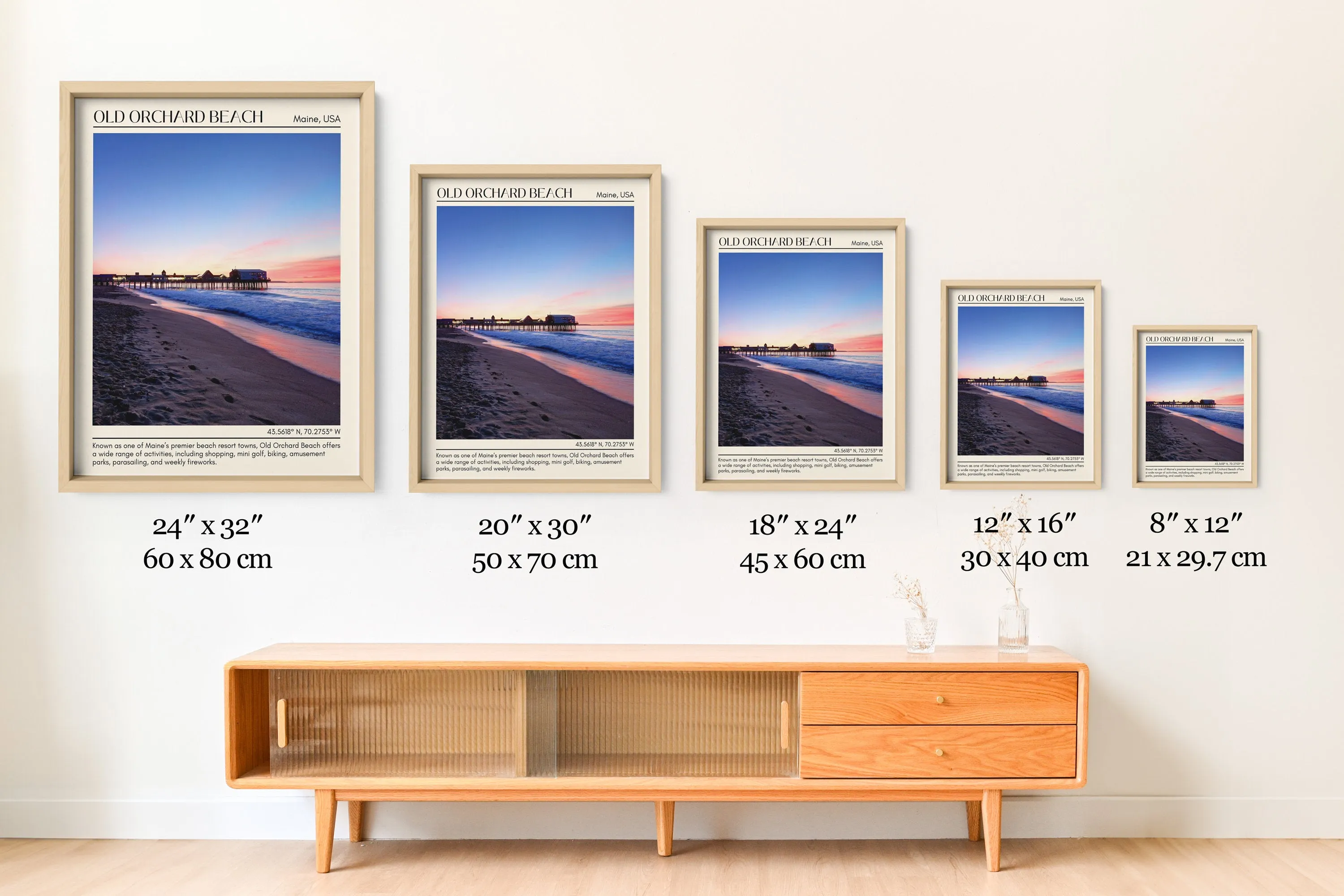 Old Orchard Beach Wall Canvas, USA
