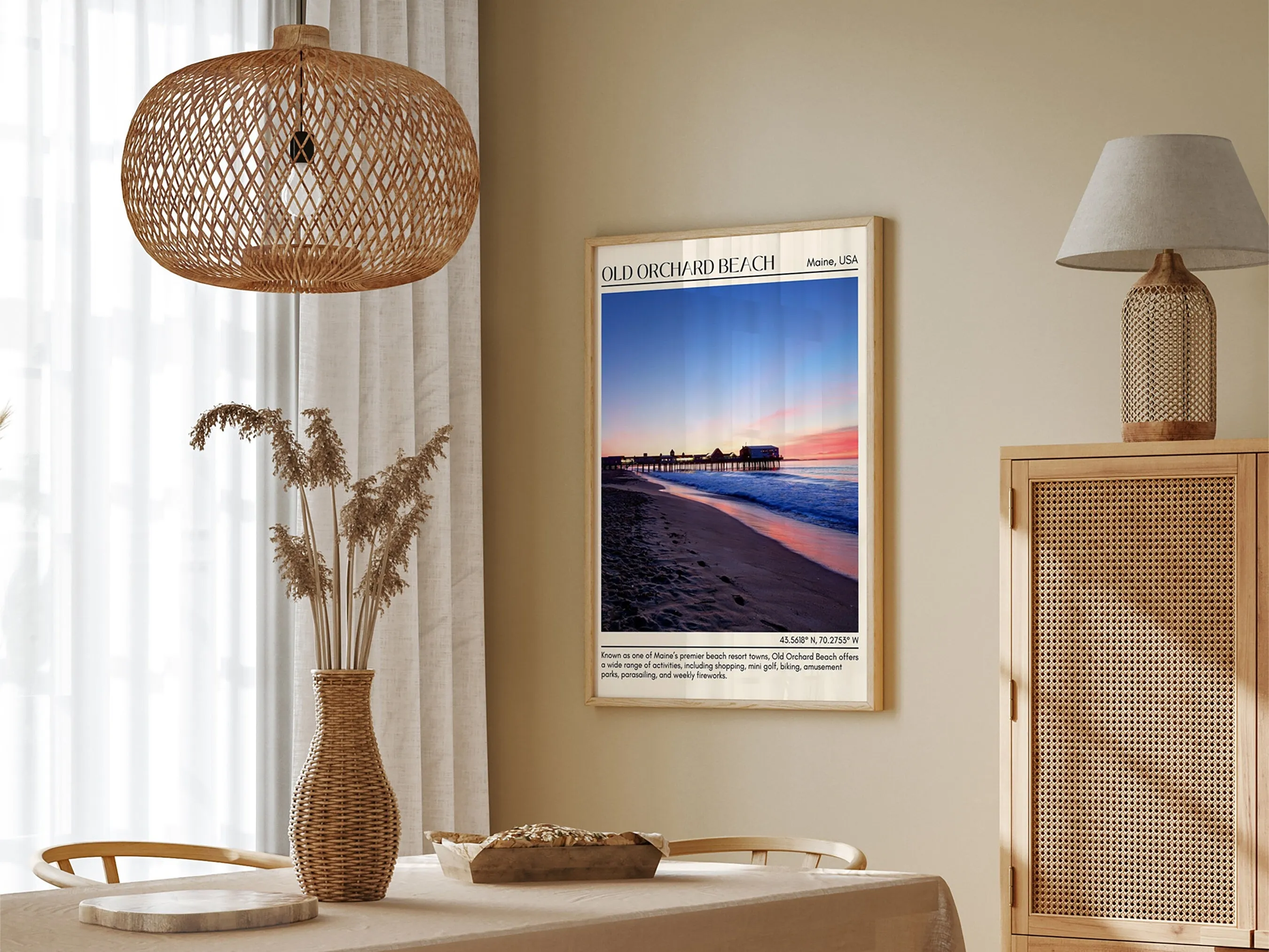 Old Orchard Beach Wall Canvas, USA