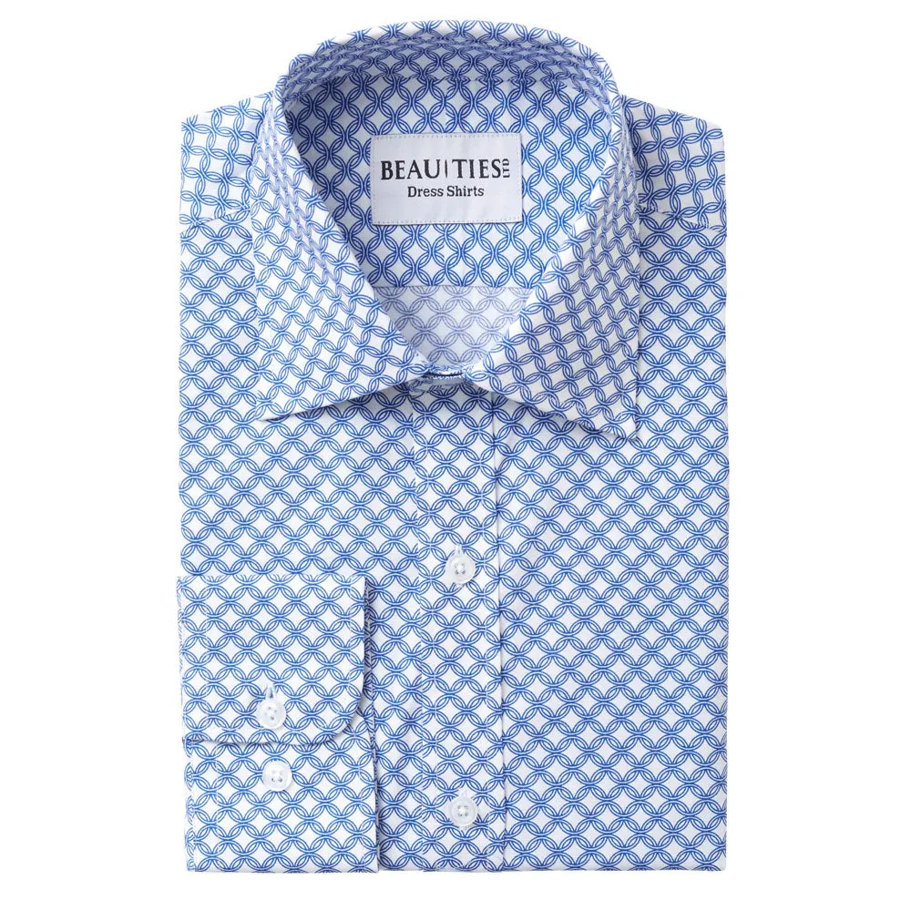 Olympic Blue Dress Shirt