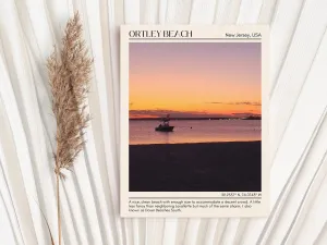 Ortley Beach Wall Canvas, USA
