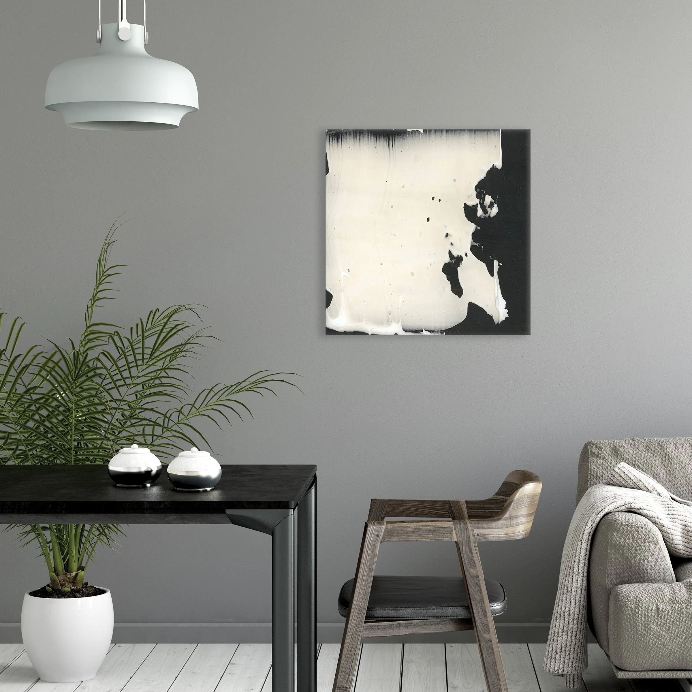 Overlap in Black and White by Victor Ryan