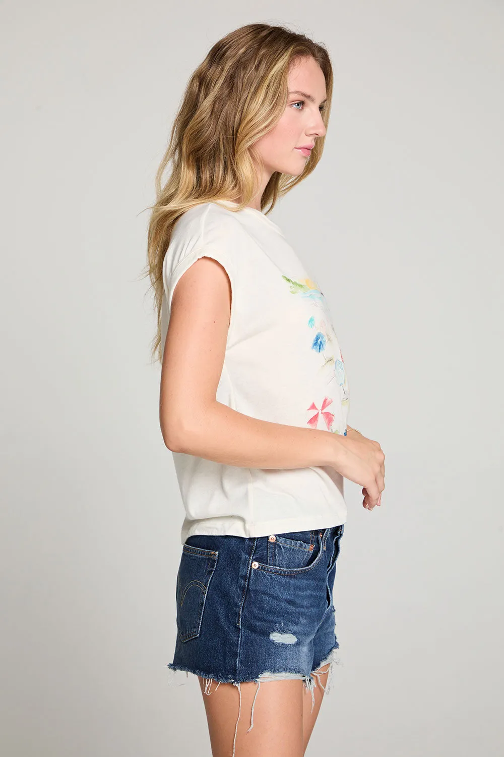 Painterly St Tropez Tee