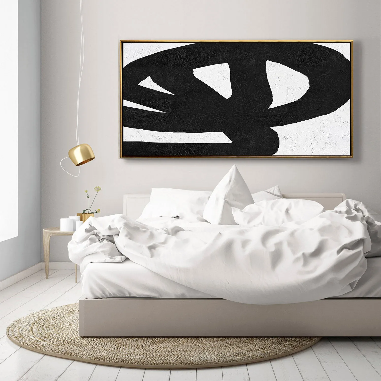 Panoramic Minimalist Painting J147N1