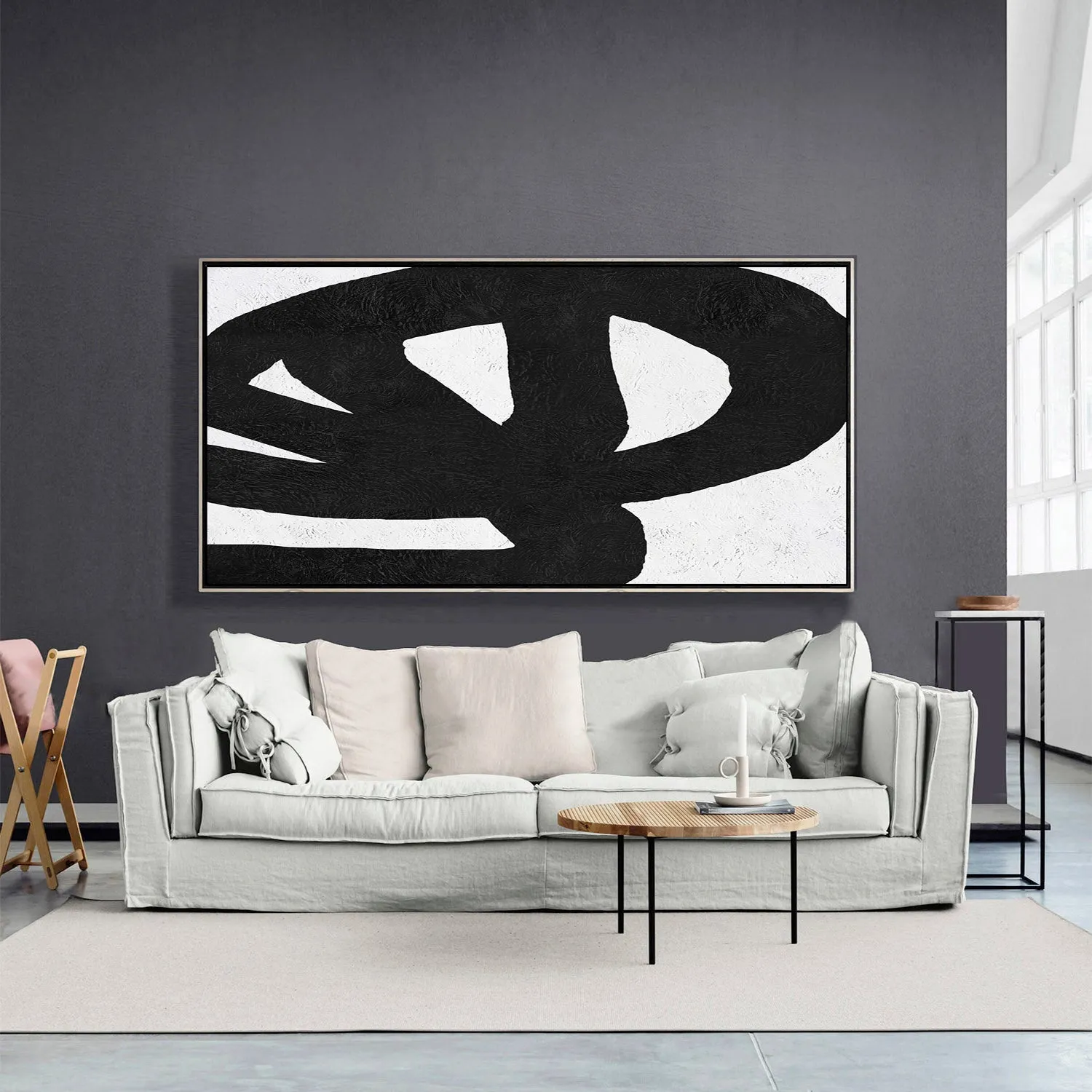 Panoramic Minimalist Painting J147N1