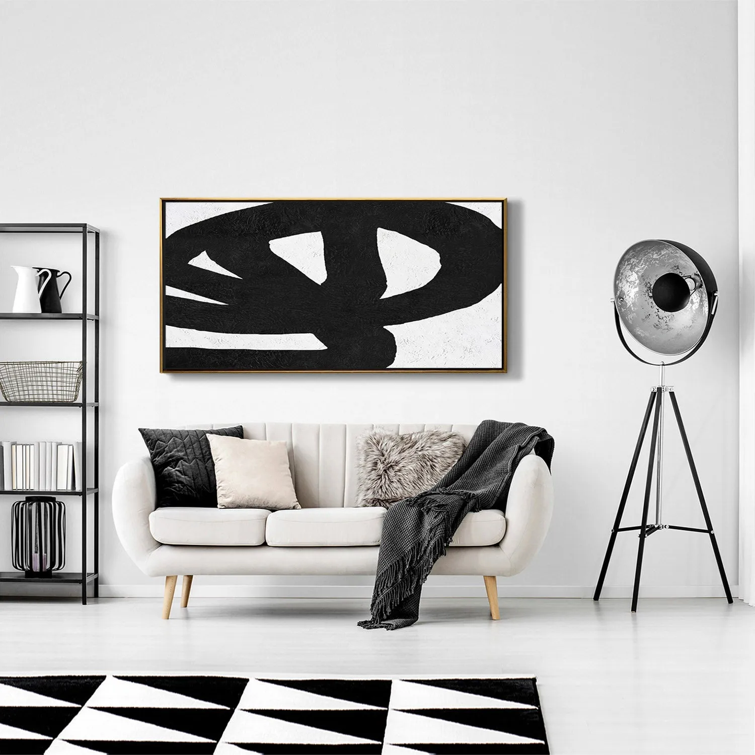 Panoramic Minimalist Painting J147N1