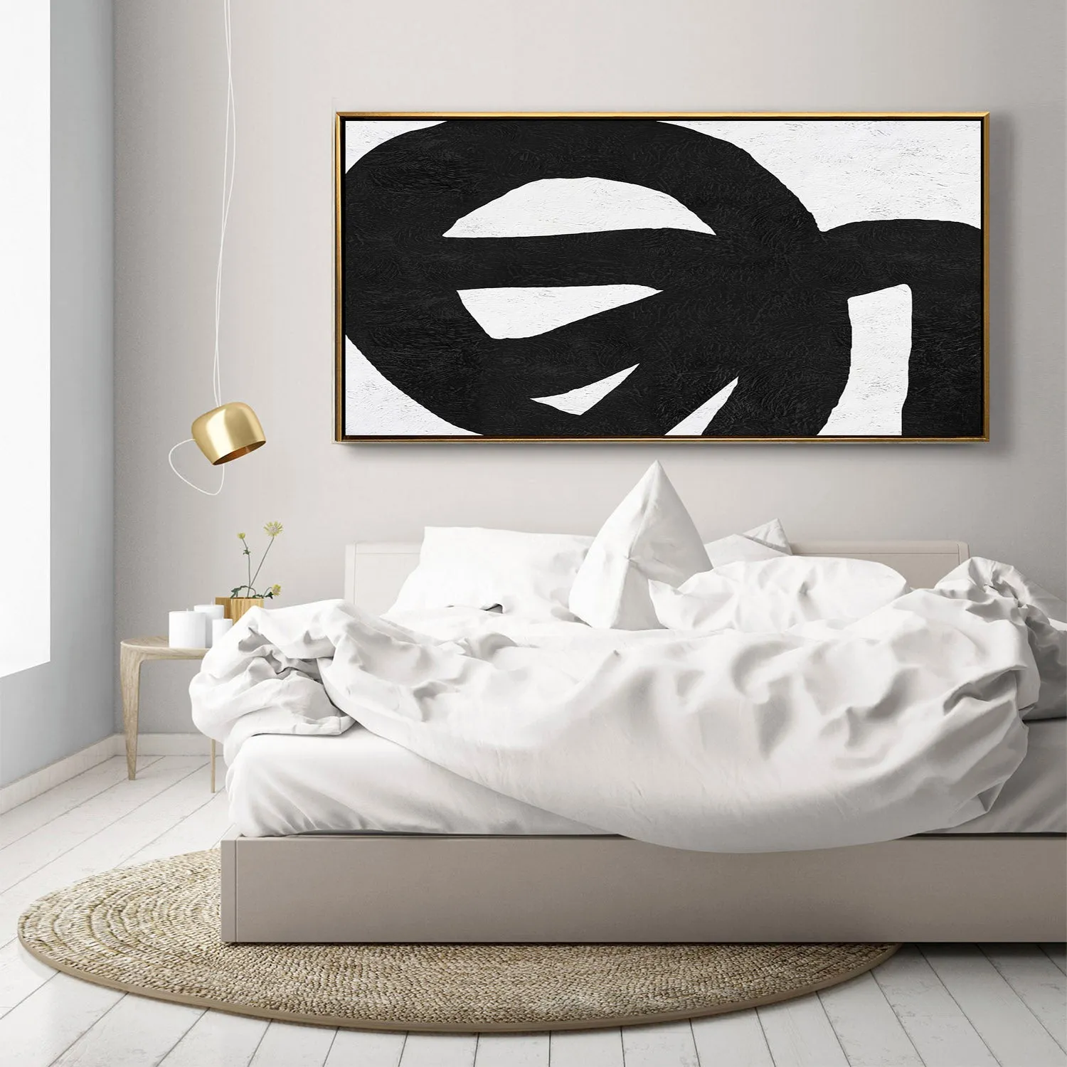 Panoramic Minimalist Painting J147N