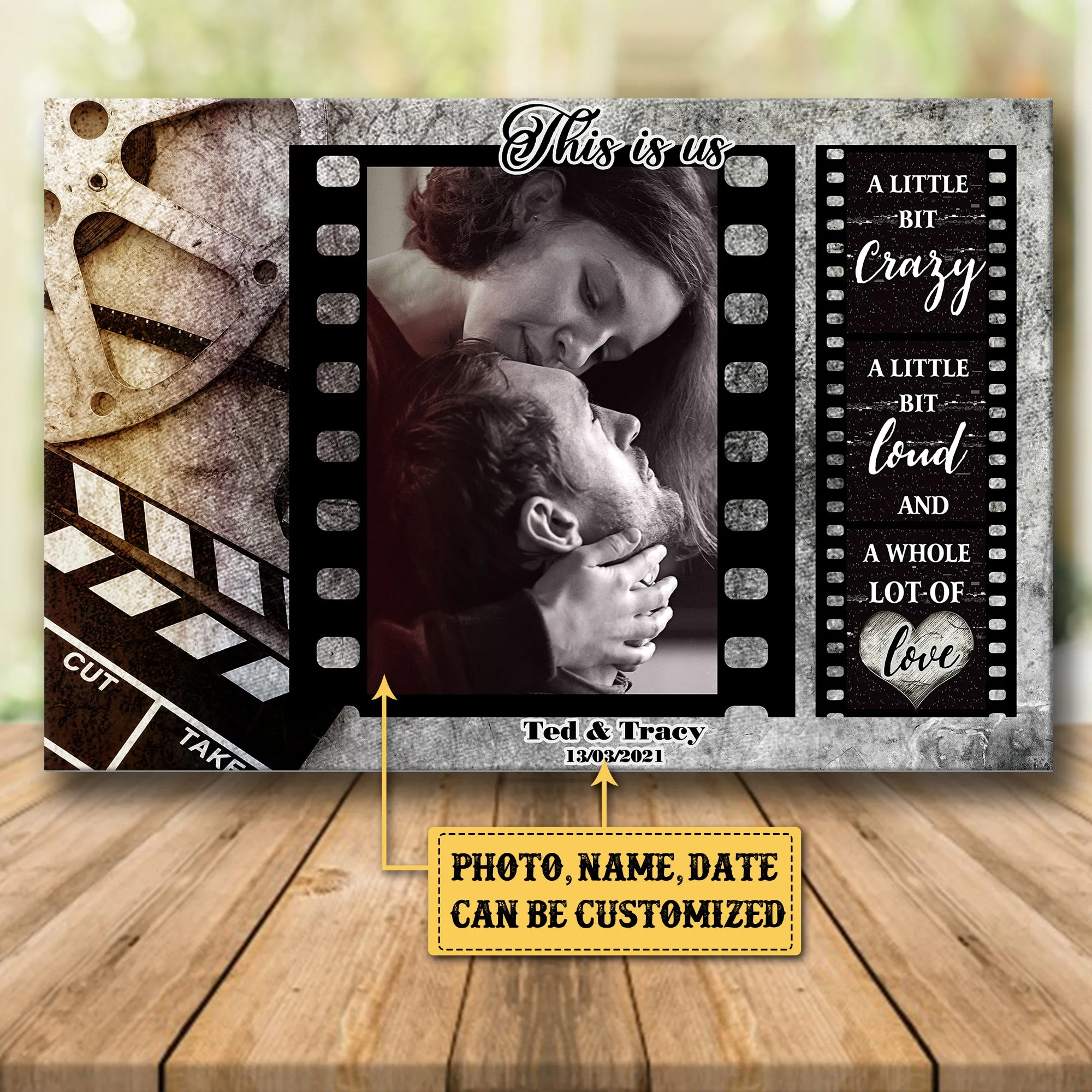 Personalized This Is US Movie Canvas