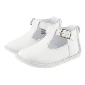PEX Blue & White Leather Stef Shoes