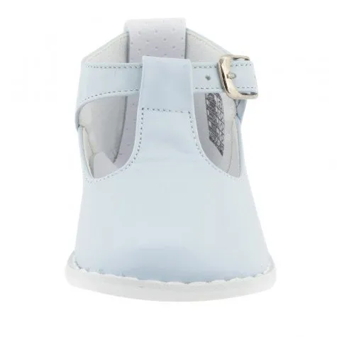 PEX Blue & White Leather Stef Shoes